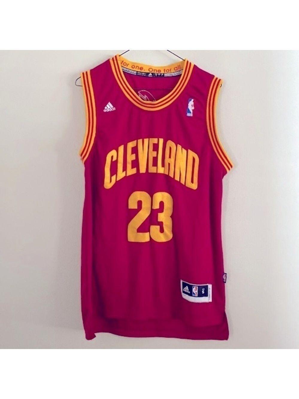 Adidas Lebron James Cleveland basketball jersey